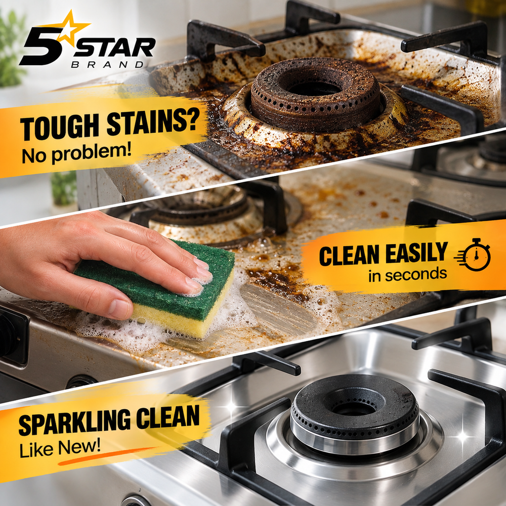 Kitchen Cleaning Spray, Gas Stove & Chimney Degreaser, Pack of 2