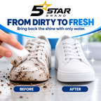 5STAR BRAND Magic Eraser Cleaning Sponge | Pack of 4 | Multi-Surface Scratch-Free Cleaning | Removes 100+ Tough Stains with Just Water | For Walls, Kitchen, Bathroom, Shoes & Switch Boards